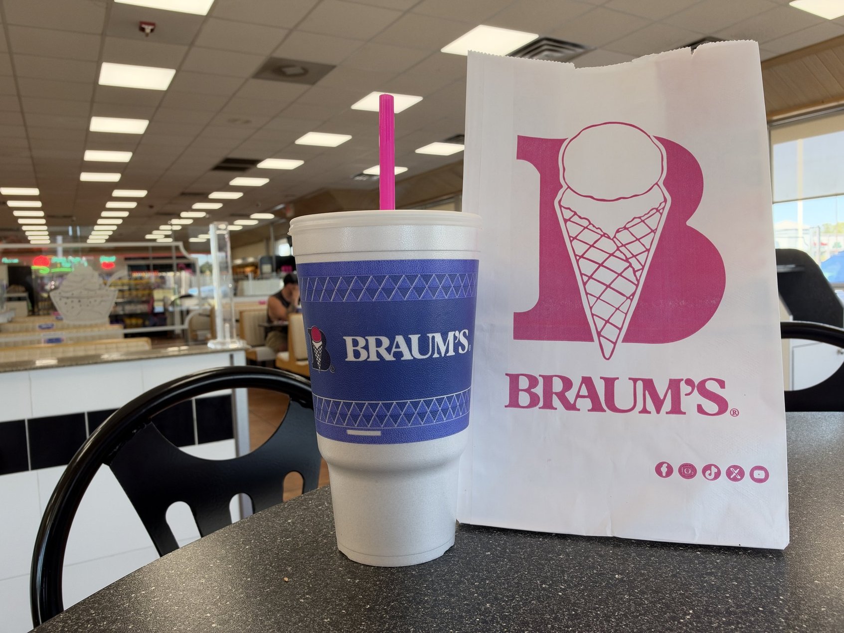 Delicious treats from Braum's.